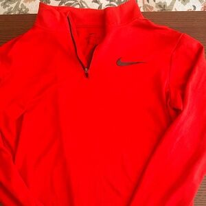 Nike Dri-FIT Men's Quarter Zip – Bright Red